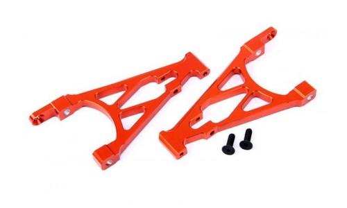 Alloy Rear Shock Towers 2 Pcs - RED | Rovan Sports